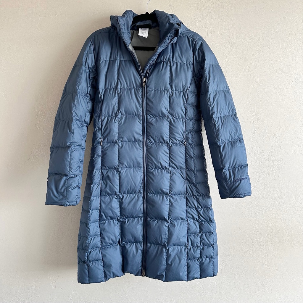 Patagonia Down With It Parka Goose Down Small